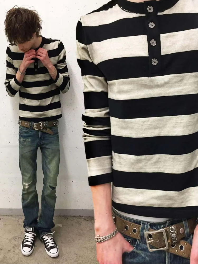 Y2k retro fashion street punk  - Street Fashion Men recensie en prijs