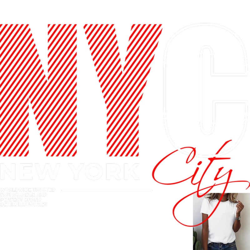 NYC Letter Stripe Heat - Trans - Street Fashion Nyc recensie en prijs