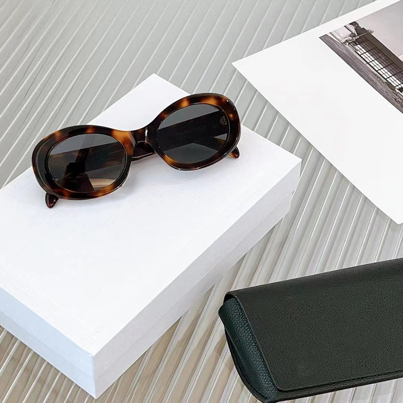 4PCS Vintage Cat Eye Oval Fram - Street Fashion Photo recensie en prijs