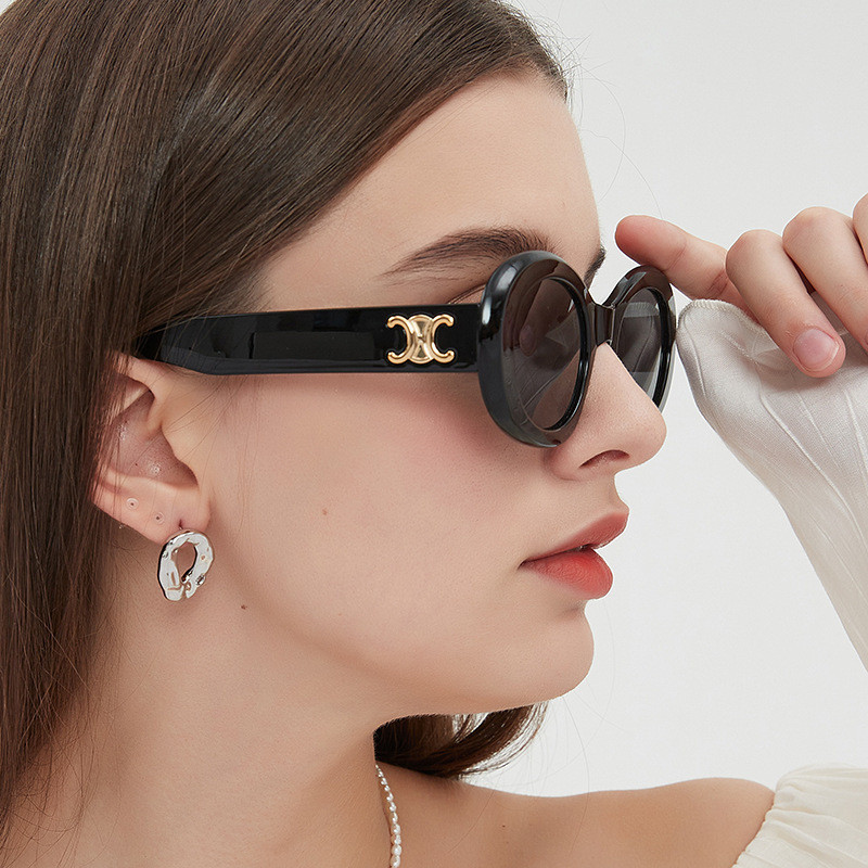 4PCS Vintage Cat Eye Oval Fram - Street Fashion Photo recensie en prijs