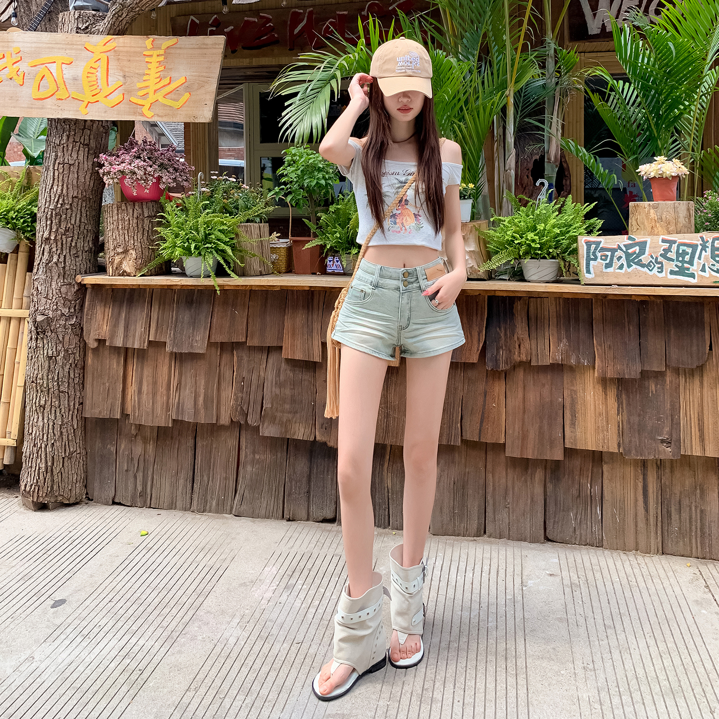 Women's Shorts Denim Shorts Su - Street Fashion Hot recensie en prijs