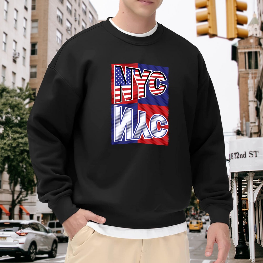 Men's Black Crew Neck Pullover - Street Fashion Nyc recensie en prijs