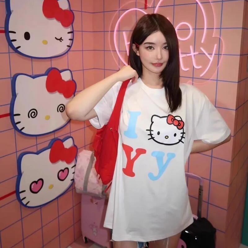 Short-Sleeved Sanrio Summer Pu - Street Fashion Jersey recensie en prijs
