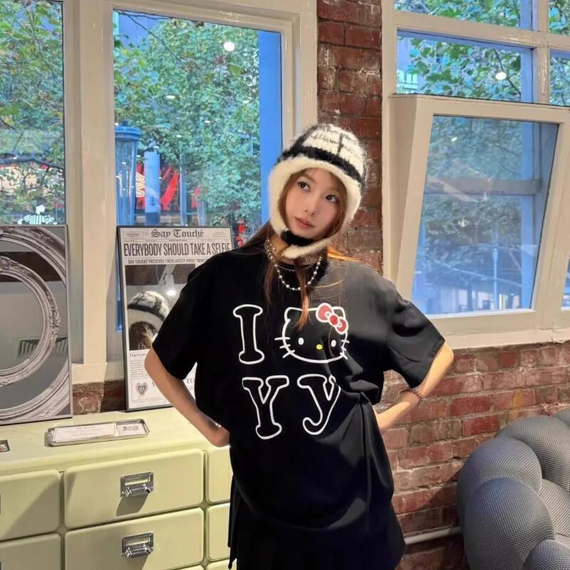 Short-Sleeved Sanrio Summer Pu - Street Fashion Jersey recensie en prijs
