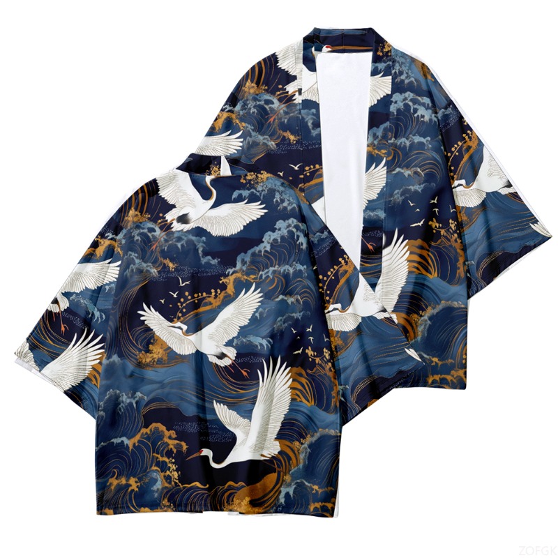 Summer Beach Fashion Crane Wav - Street Fashion Kimono recensie en prijs