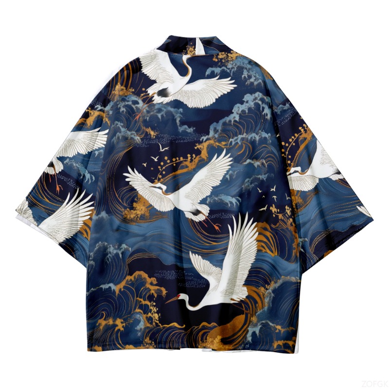 Summer Beach Fashion Crane Wav - Street Fashion Kimono recensie en prijs