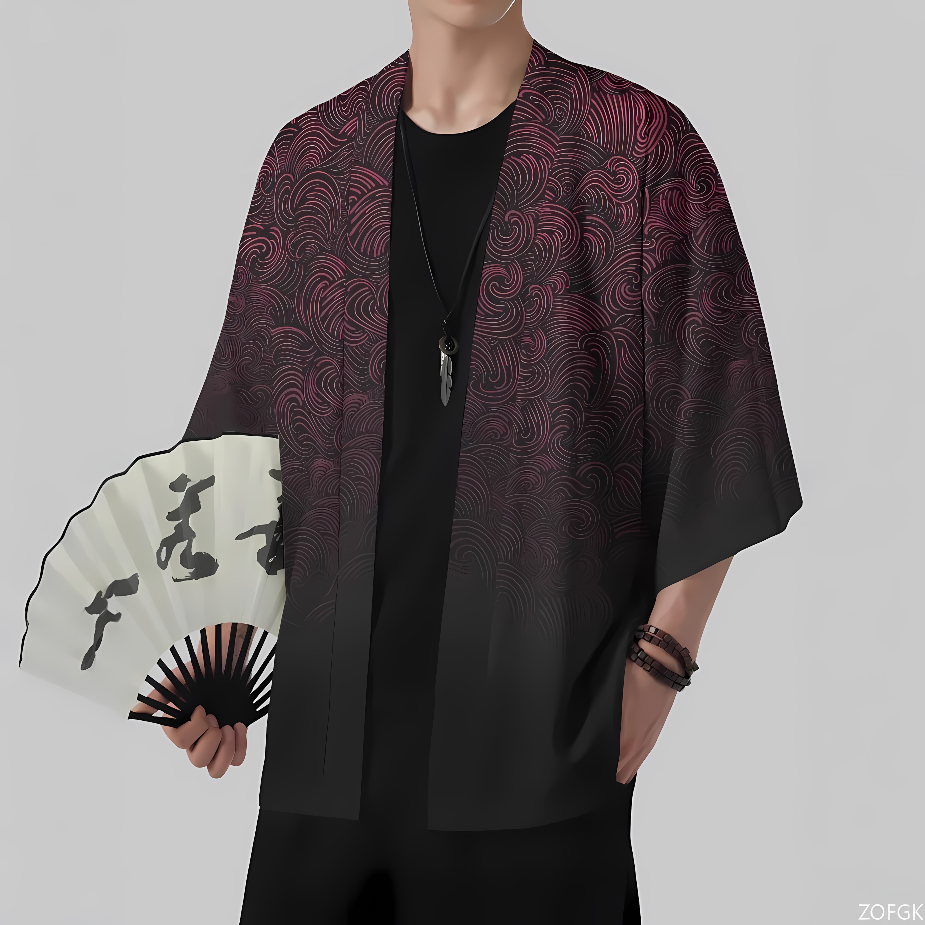 2026 Summer New Men's Kimono w - Street Fashion Kimono recensie en prijs
