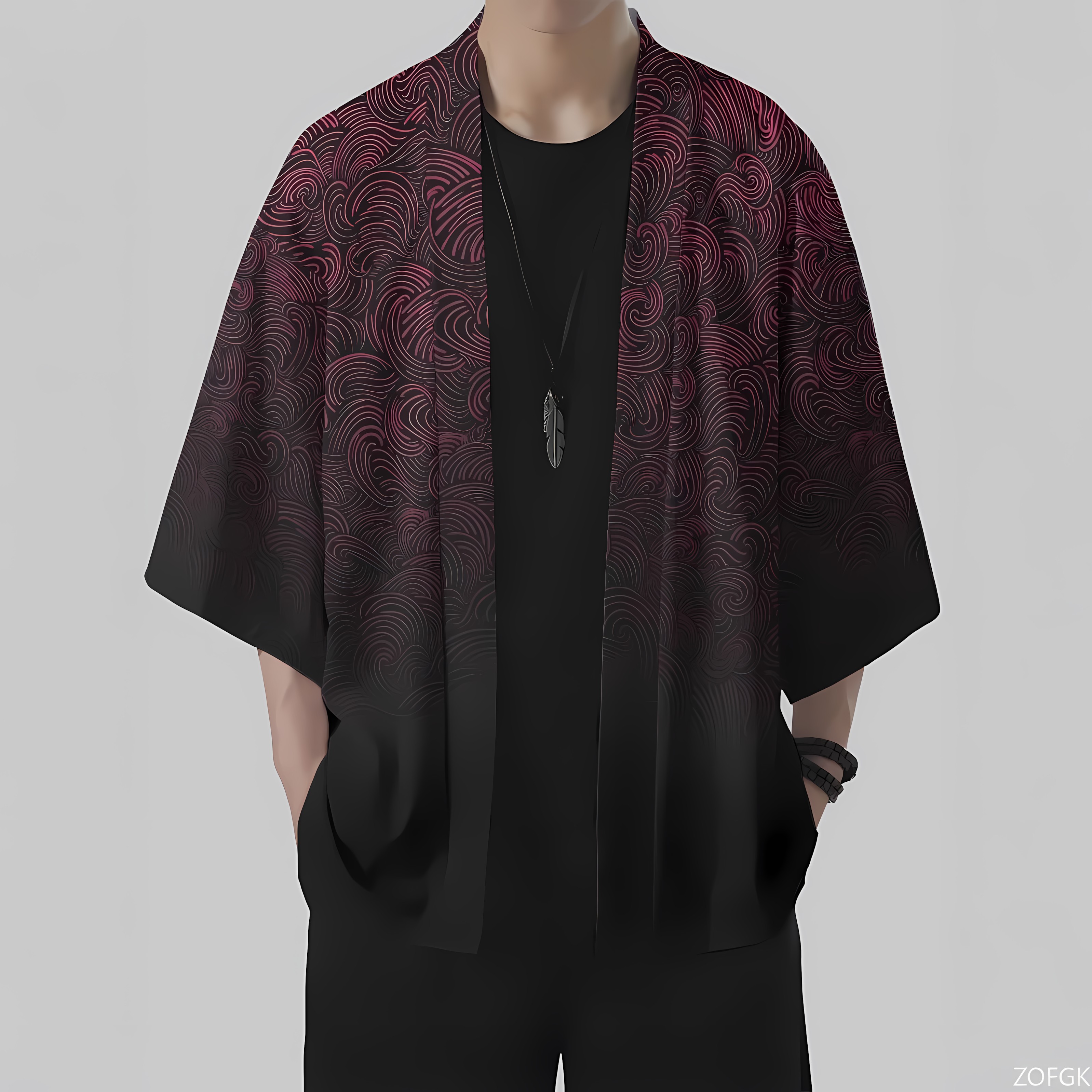 2026 Summer New Men's Kimono w - Street Fashion Kimono recensie en prijs