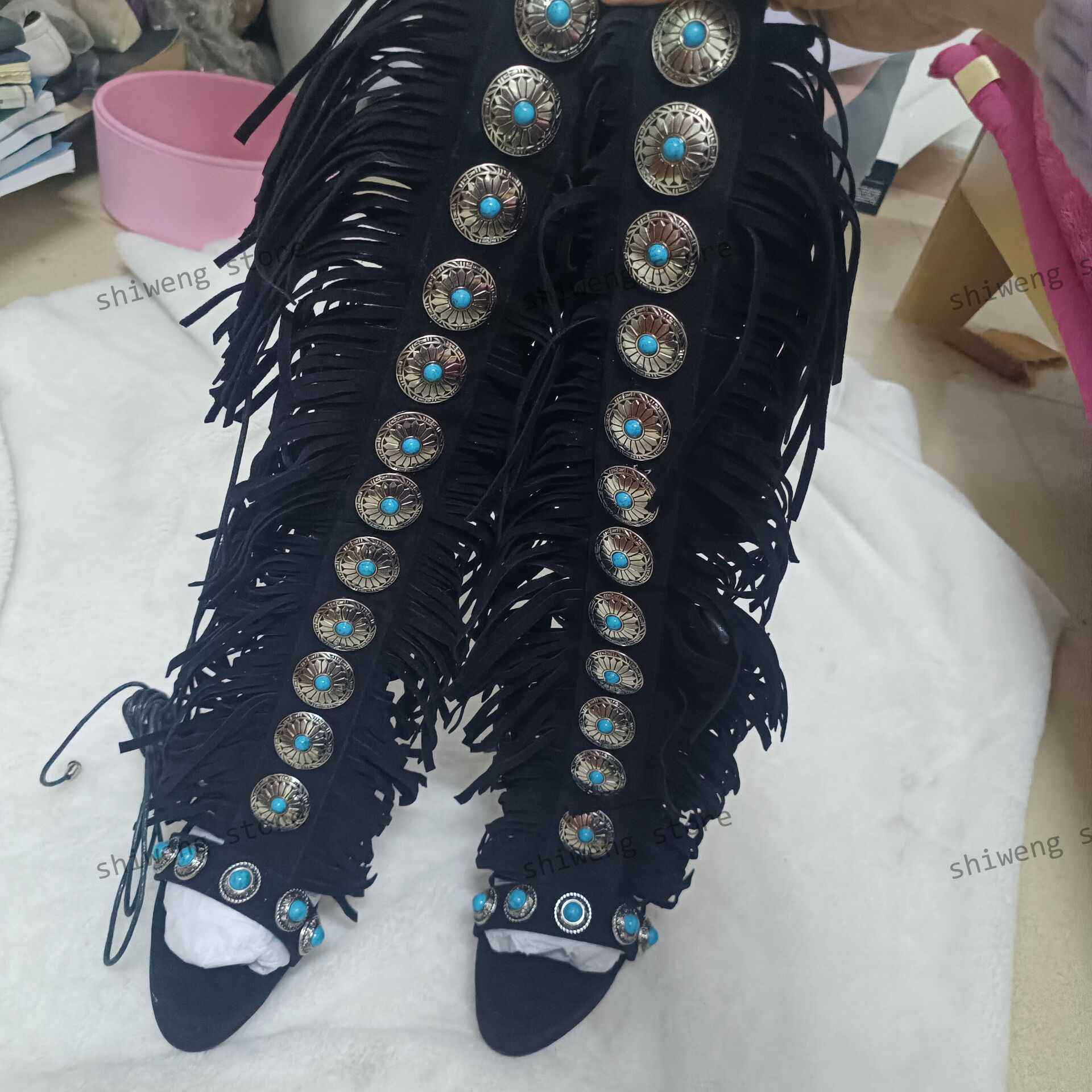 Sexy Open Toe Ladies Tassel Ge - Street Fashion Luxury recensie en prijs