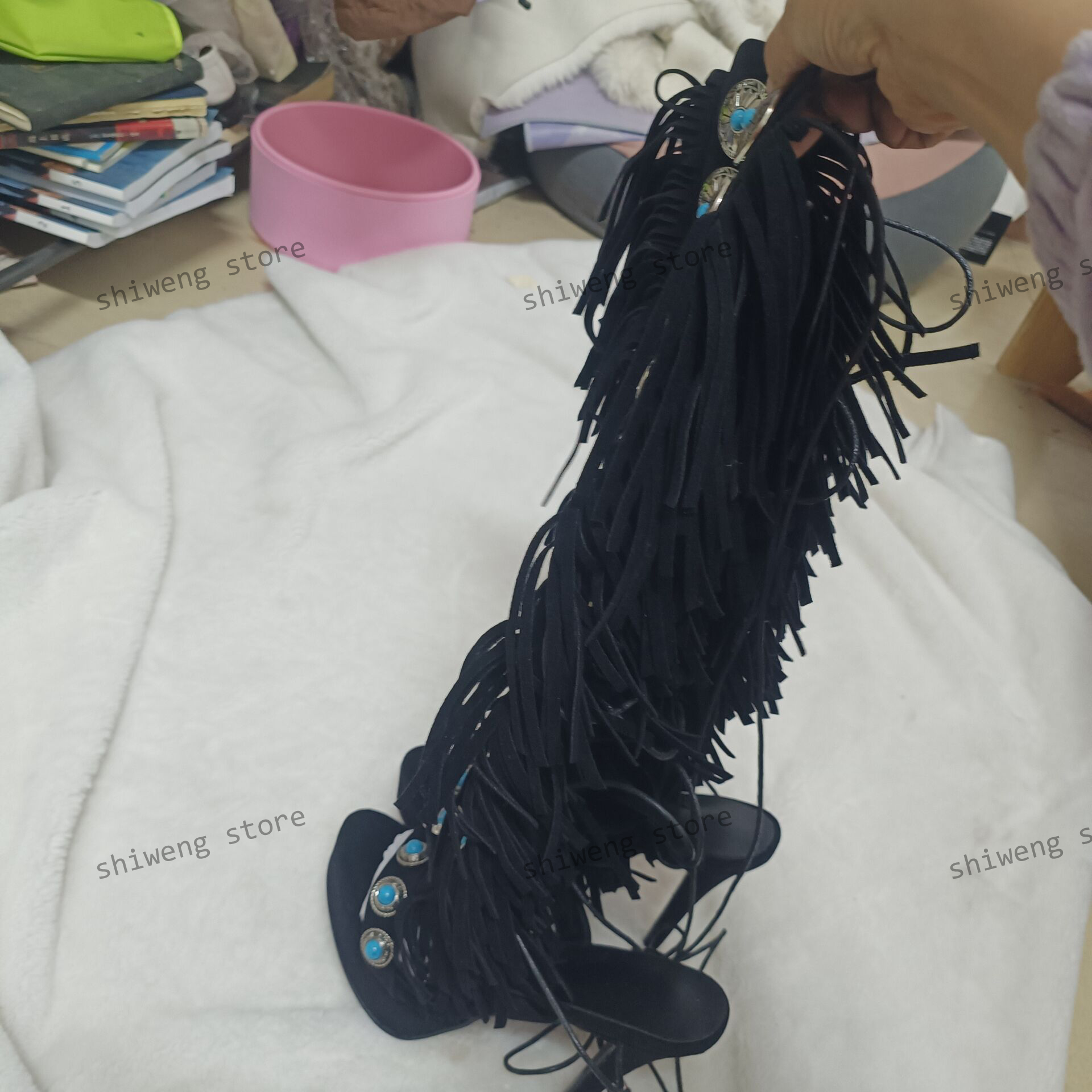 Sexy Open Toe Ladies Tassel Ge - Street Fashion Luxury recensie en prijs