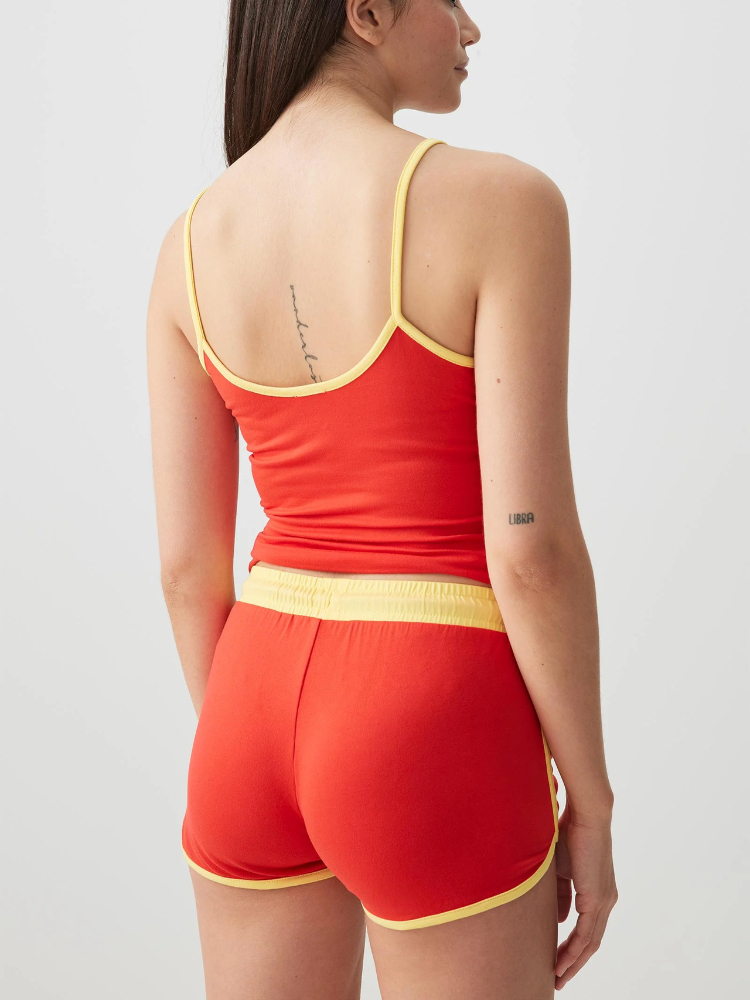 Women Y2K Spain Print 2 Piece  - Street Fashion Jersey recensie en prijs