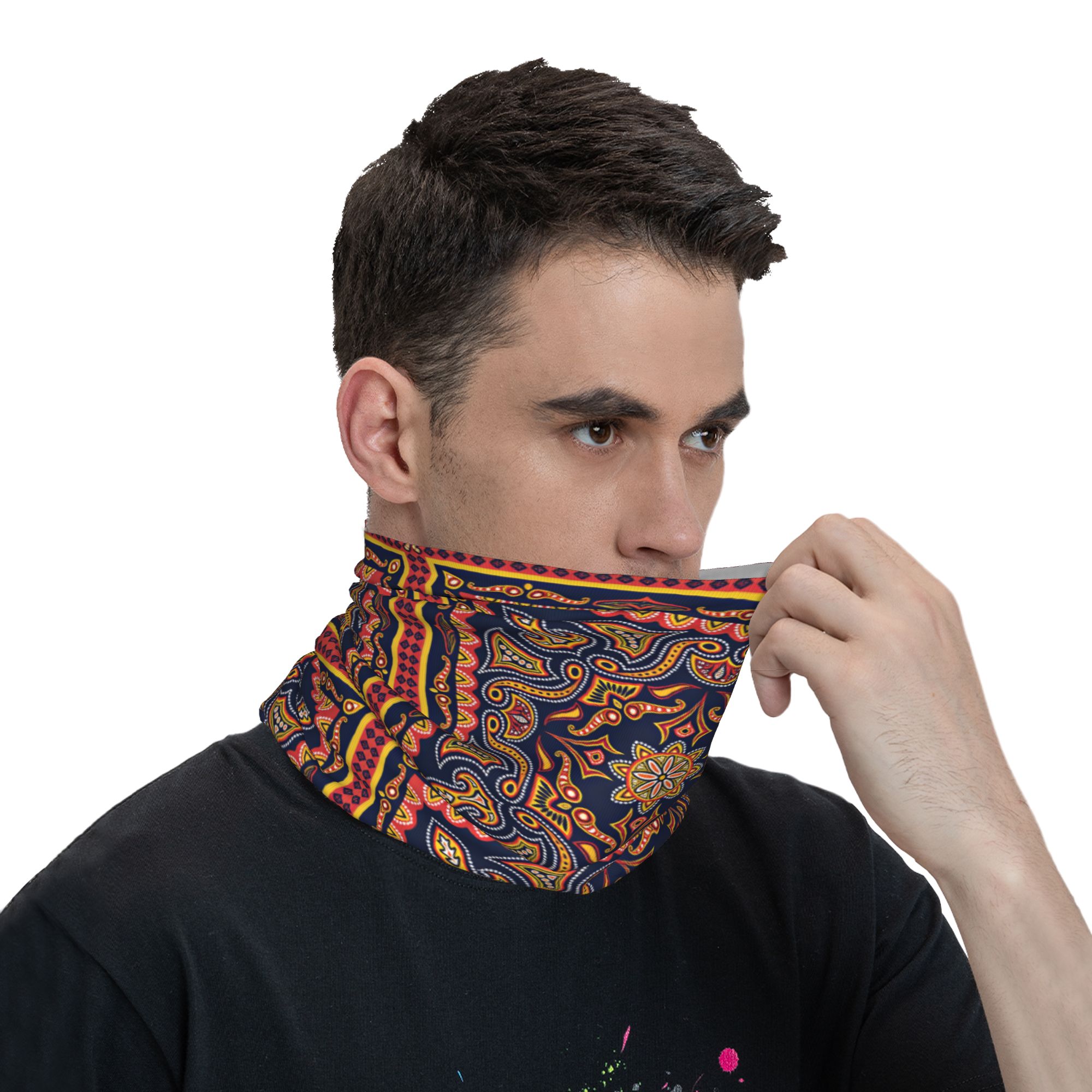 Ethnic Dot Tribal Paisley Bala - Balaclava Face Mask recensie en prijs