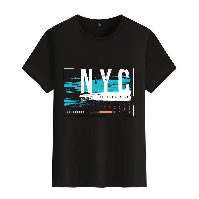 Men's Black Round-Neck Short-S - Street Fashion Nyc recensie en prijs